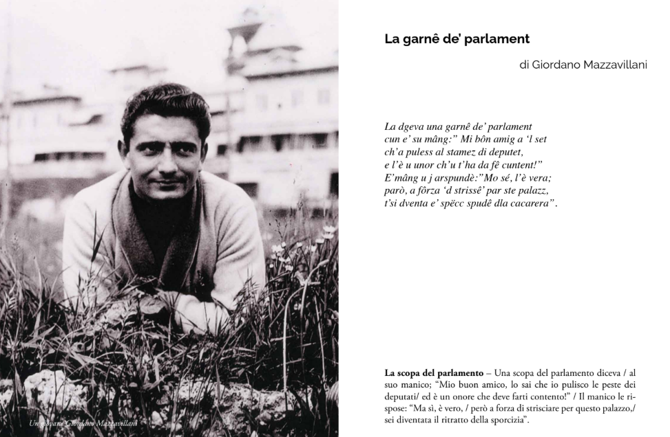 Un giovane Giordano Mazzavillani
